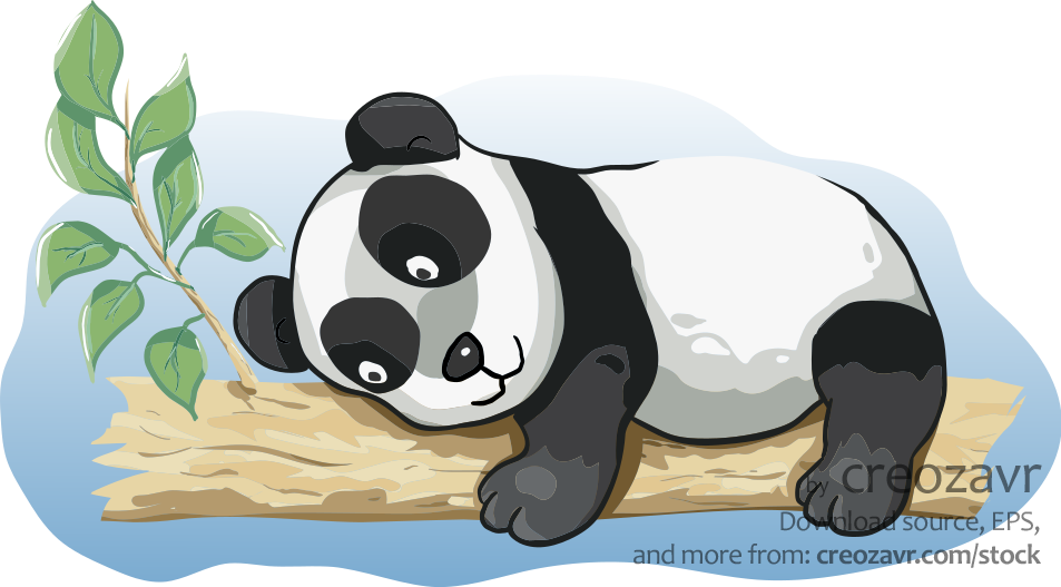 Animated panda