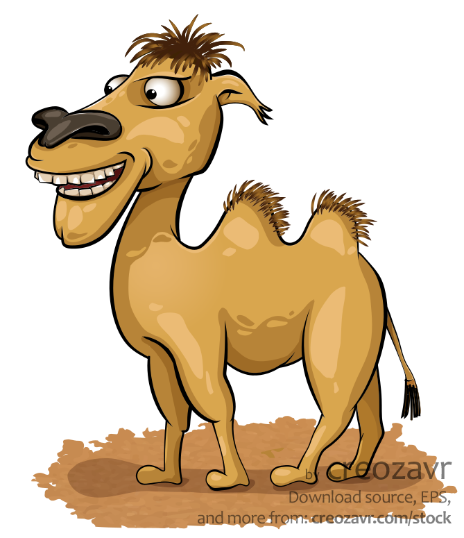 Animated camel