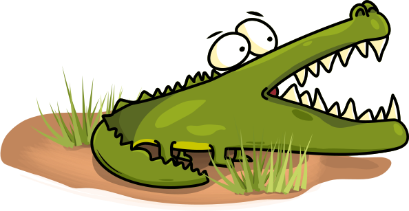 Крокодил (клипарт)