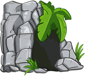 Cave. Clipart