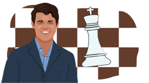 Magnus Carlsen. Clipart