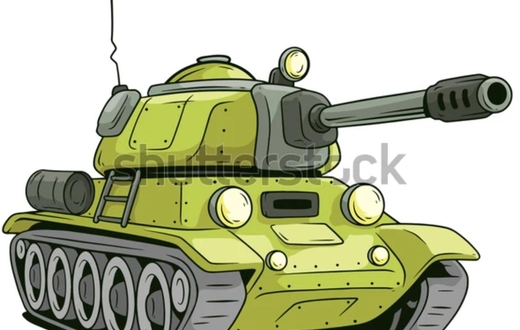Мультяшный танк
