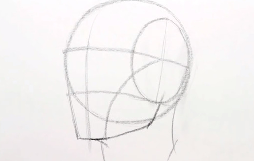 Как рисовать голову с любого угла