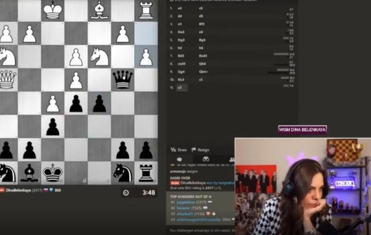 Шахматистка Дина Беленькая ругается матом