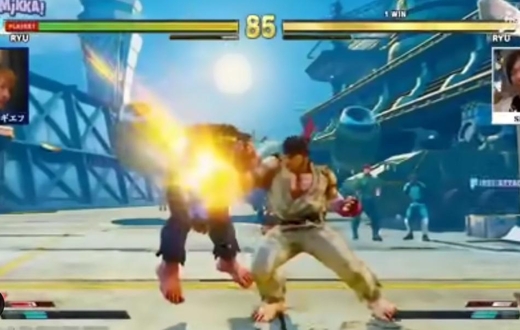 Невероятная битва в игре Street Fighter