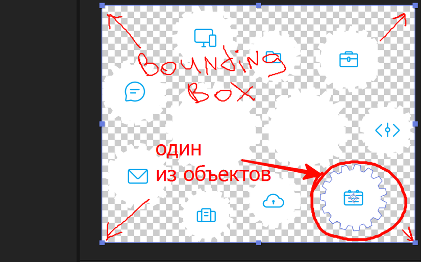 Изменить размер Bounding Box у Shape Layer