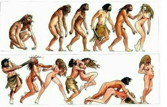 Эволюция человечества в картинке