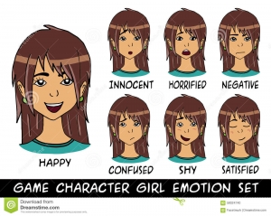 Эмоции персонажа