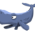 Blue kind whale clipart
