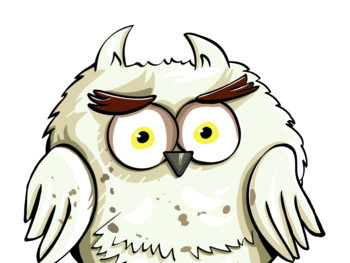 Cartoon vector animated OWL