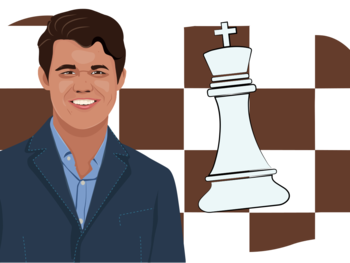 Magnus Carlsen. Clipart