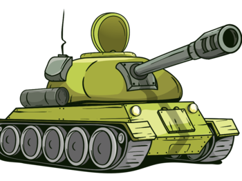 Vector clipart Tank